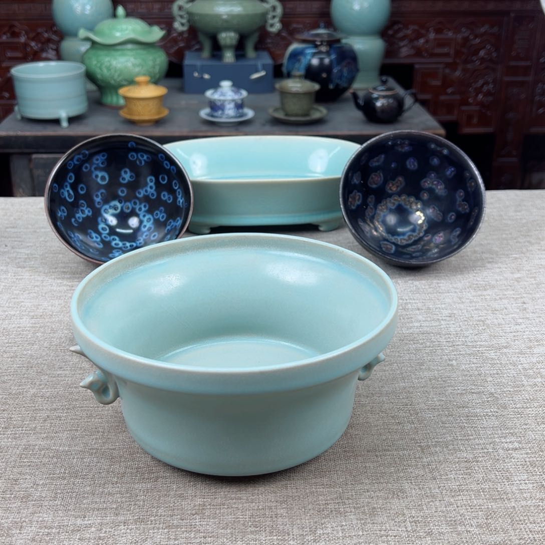 瓷片陶瓷艺术瓷器摆件