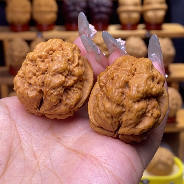 文玩核桃把件血舍利19号34尺