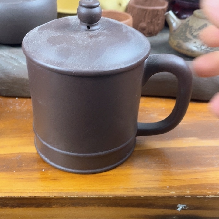 紫砂茶壶处理一把