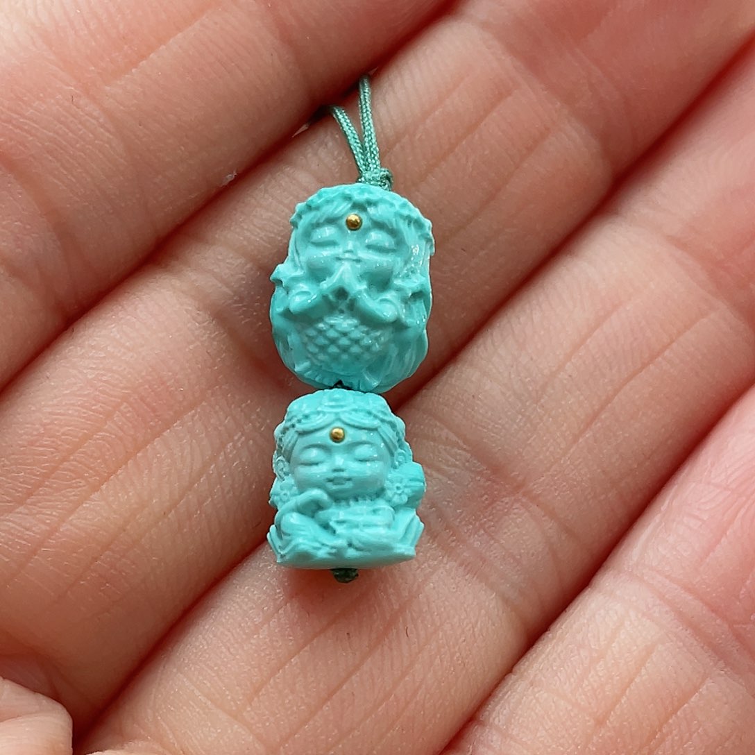 绿松石颈饰未镶嵌