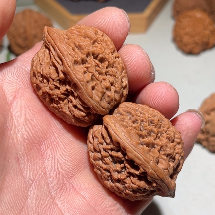 熠***光把件文玩核桃36拳头