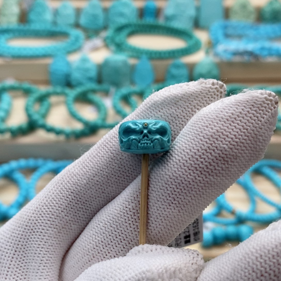 绿松石珠宝奇石未镶嵌