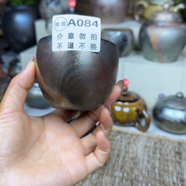 云南建水紫陶柴烧壶