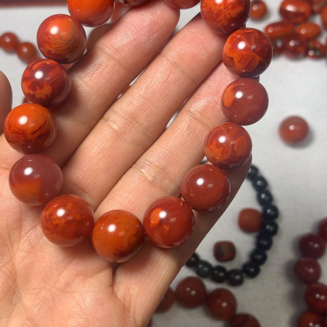 玛瑙/玉髓手链未镶嵌