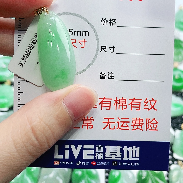 翡翠未镶嵌颈饰11111111
