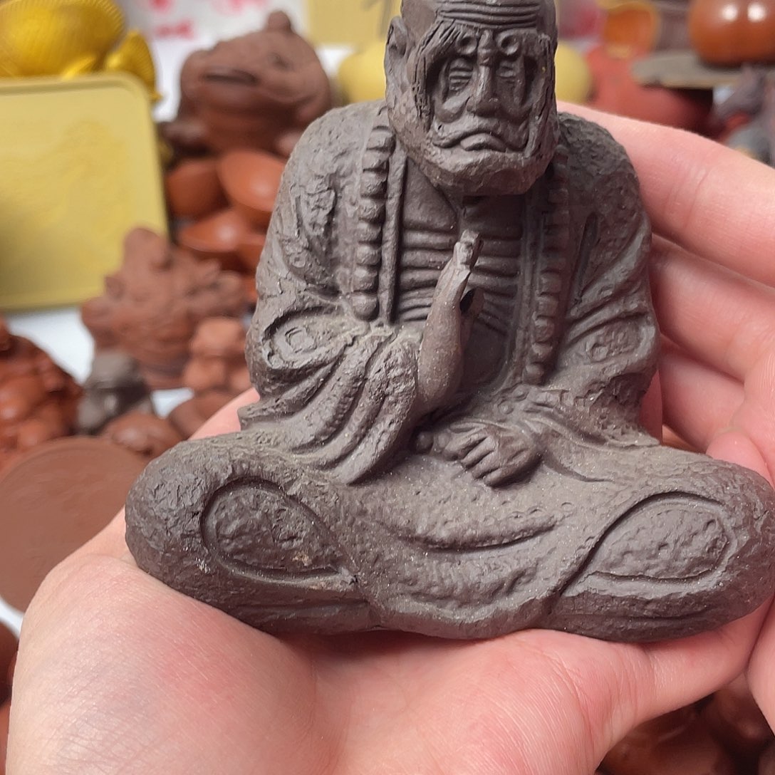 紫砂茶宠紫砂瑕疵