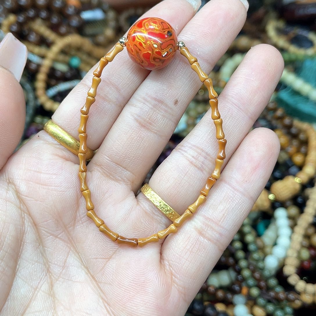 维腊木（绿檀）无事牌