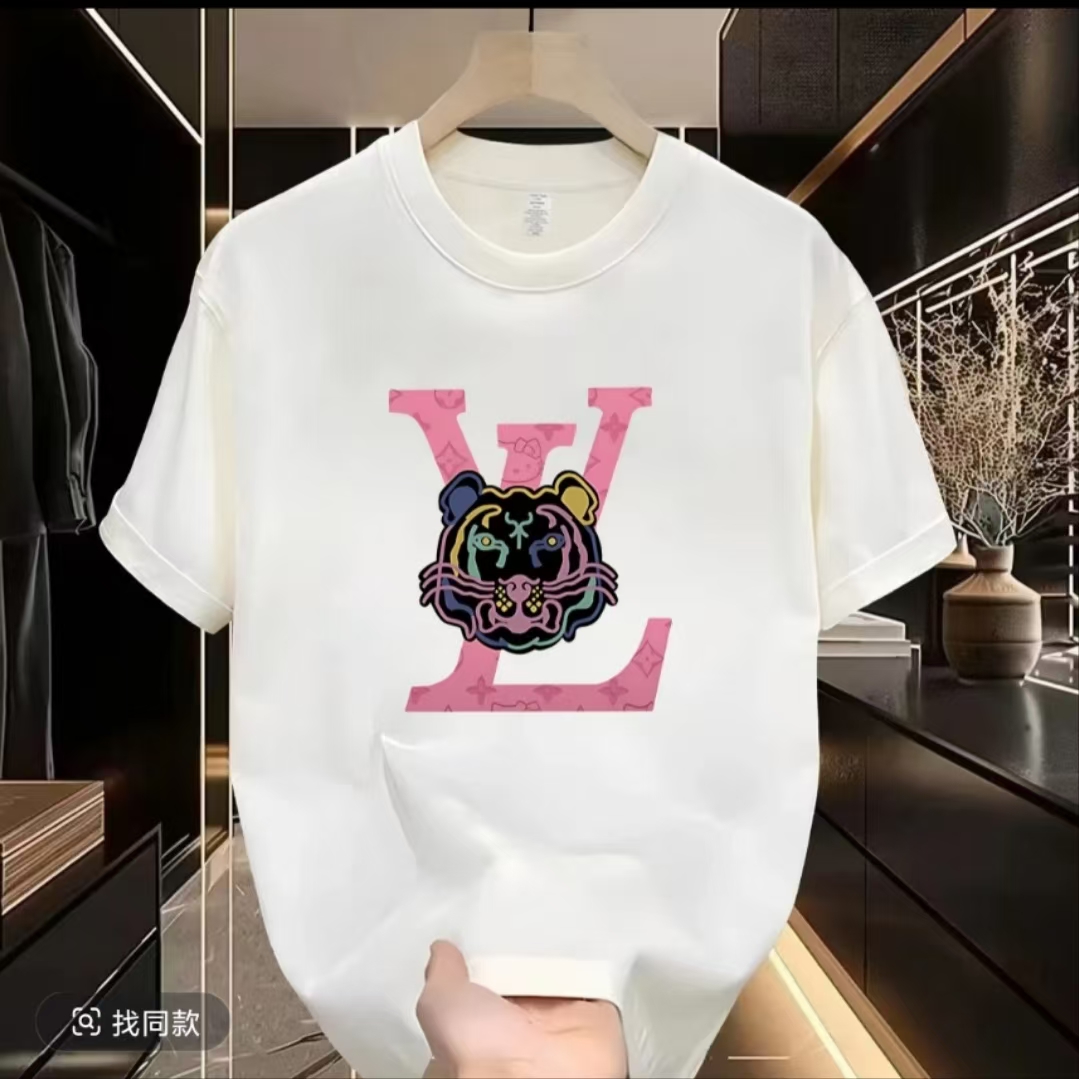 【一折粉丝福利】潮牌男女同款圆领百搭T恤