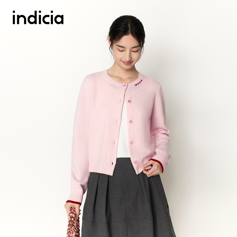indicia标记开衫L2A6KS018