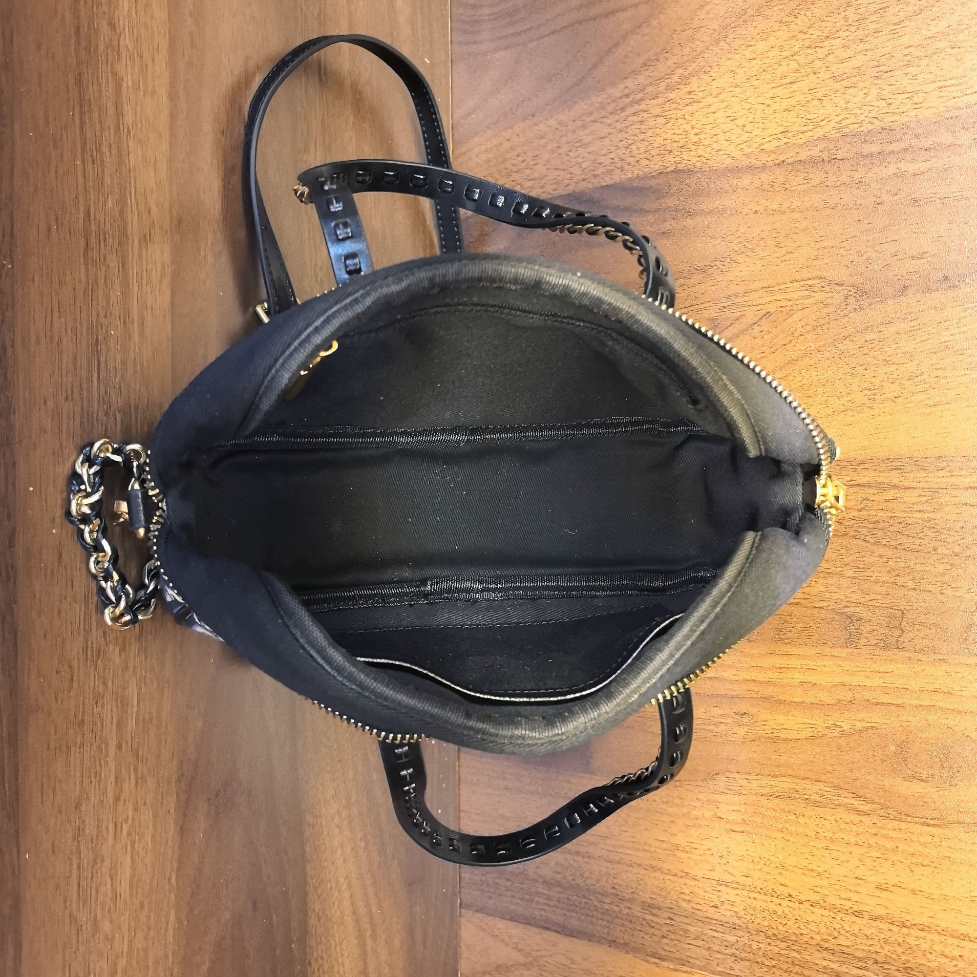 薇薇手工真皮3022-23-老花-长23x高12-深色老花链条中保龄球A189