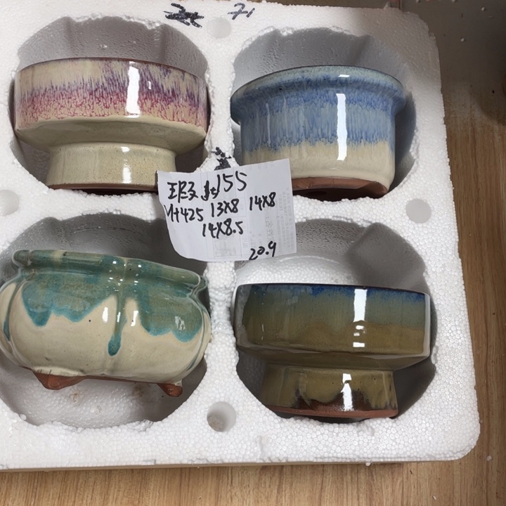 粗陶多肉花盆微瑕155