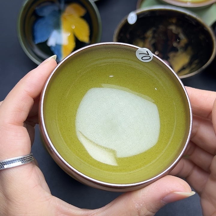 茶盏建窑建盏主人杯