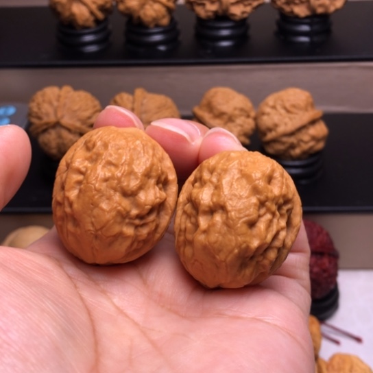 文玩核桃把件金蟒萌萌包39