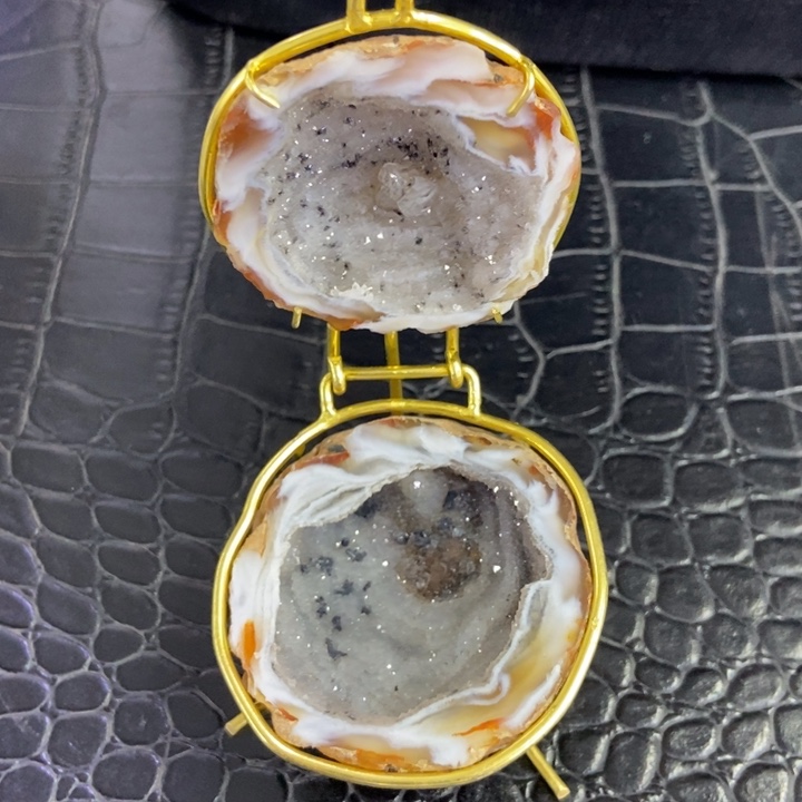 水晶蚕丝盆未镶嵌