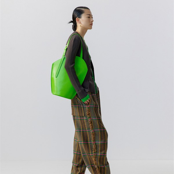 【米儿精选】ZHUCHONGYUN天然假两件撞色设计针织衫C1DE1721M