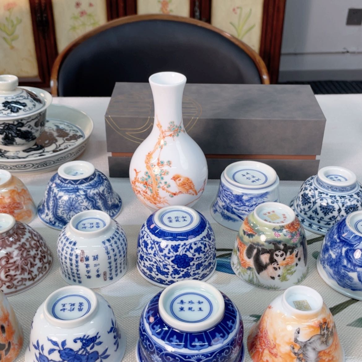 【闪购商品】独**影陶瓷艺术陶瓷茶具