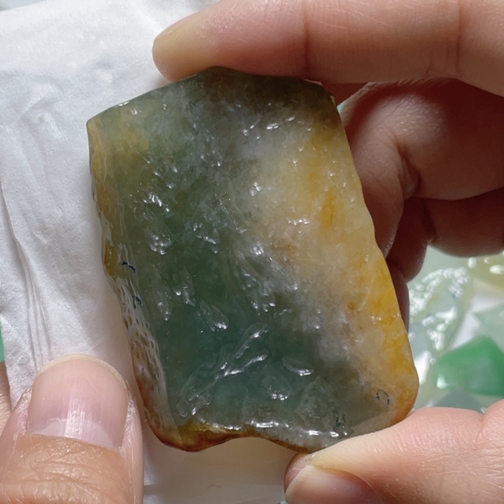 定制翡翠未镶嵌包工