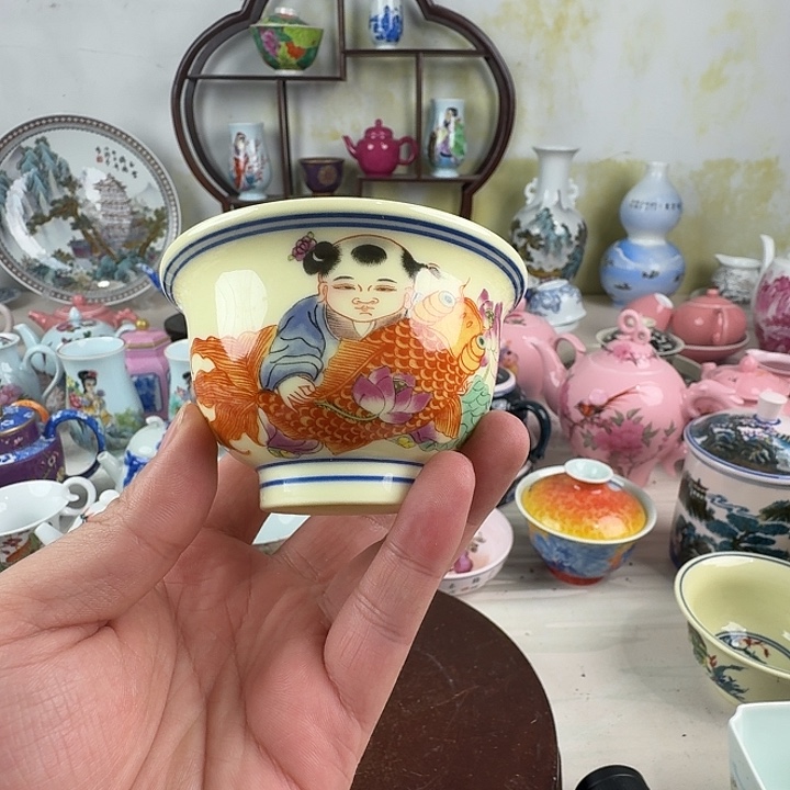 陶摆件景德镇陶瓷老瓷瓷9