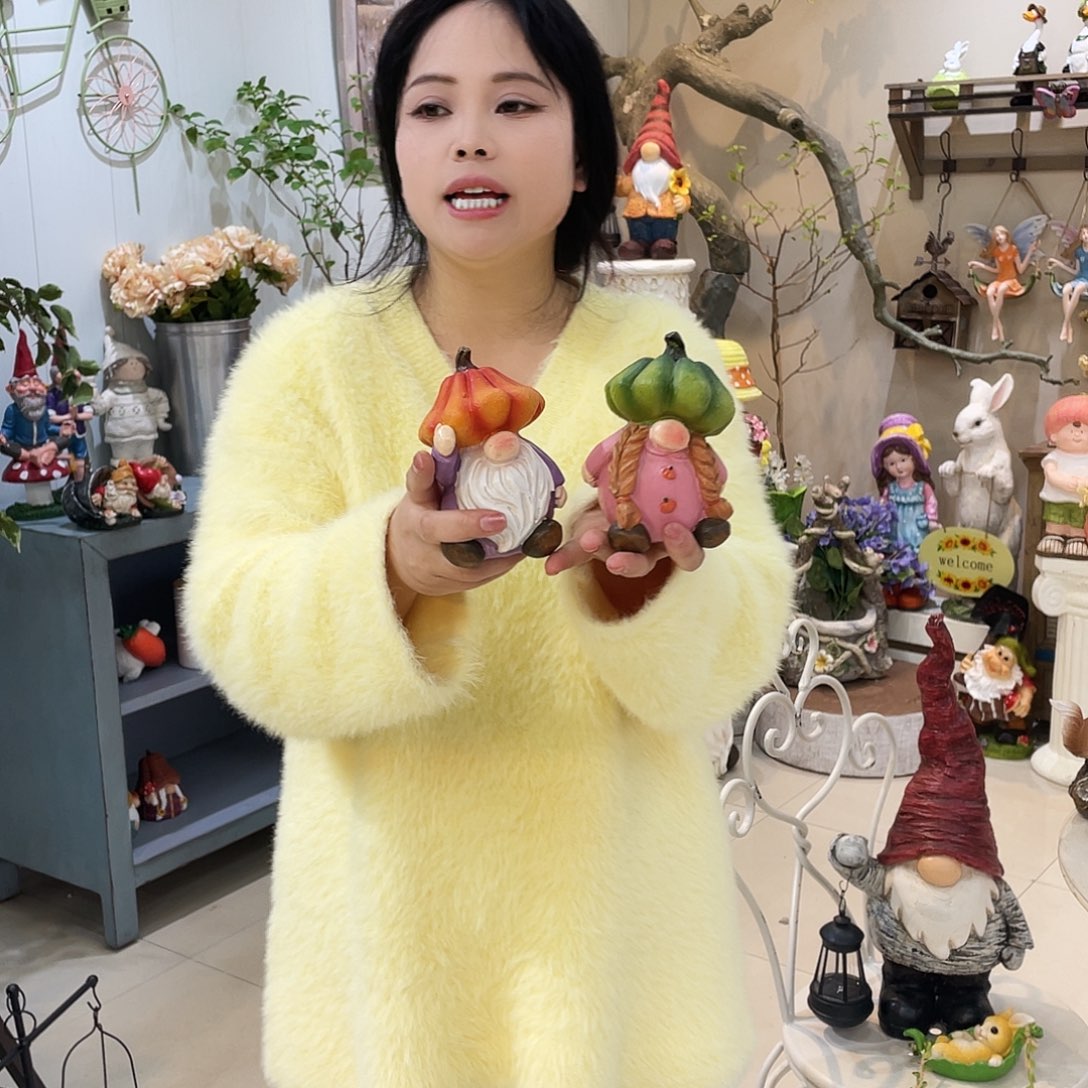 摆件花园摆件红红火火