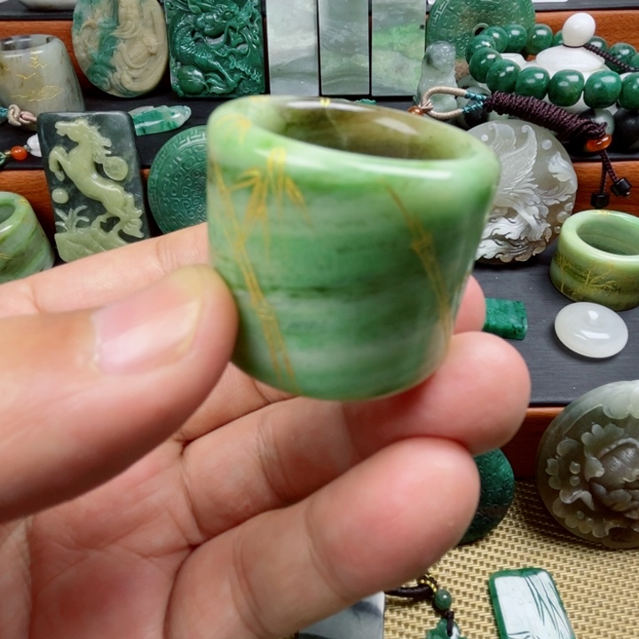 未镶嵌独山玉珠宝半成品