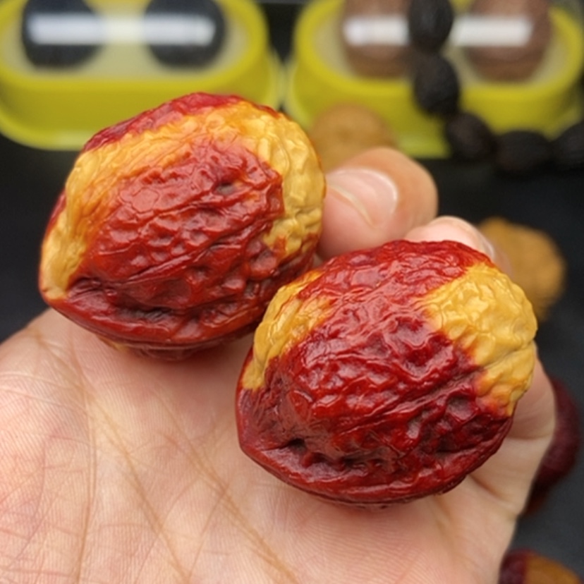 【闪购商品】文玩核桃吊坠35尺七彩蟒纹龙蛋