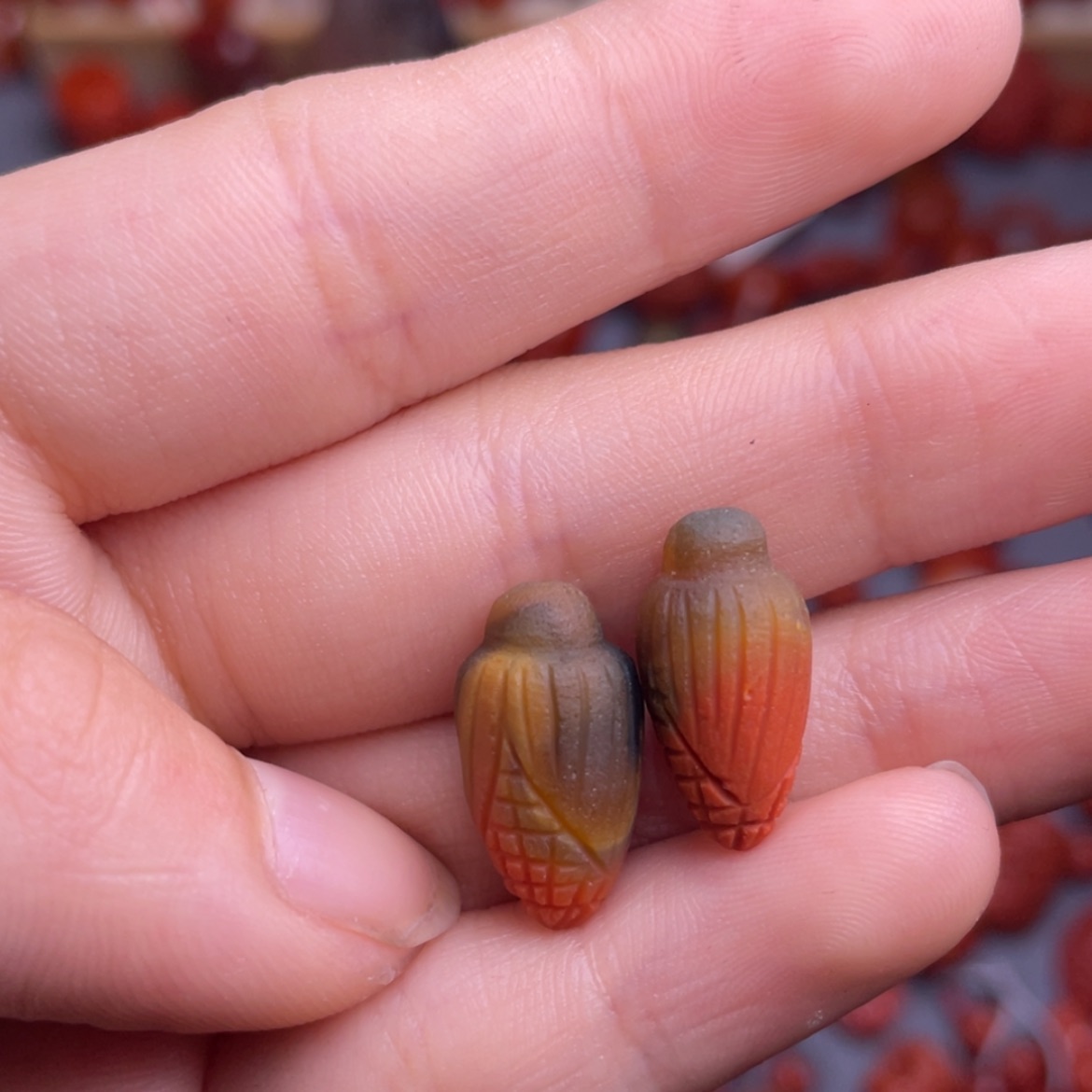 【闪购商品】南红玛瑙未镶嵌配饰9大***F