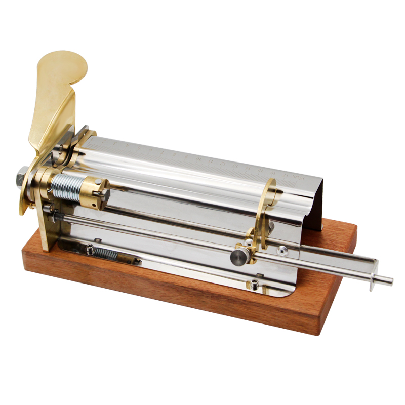 Lafuli台式雪茄刀 切雪茄艾灸艾条剪 实木底座断头台铡刀