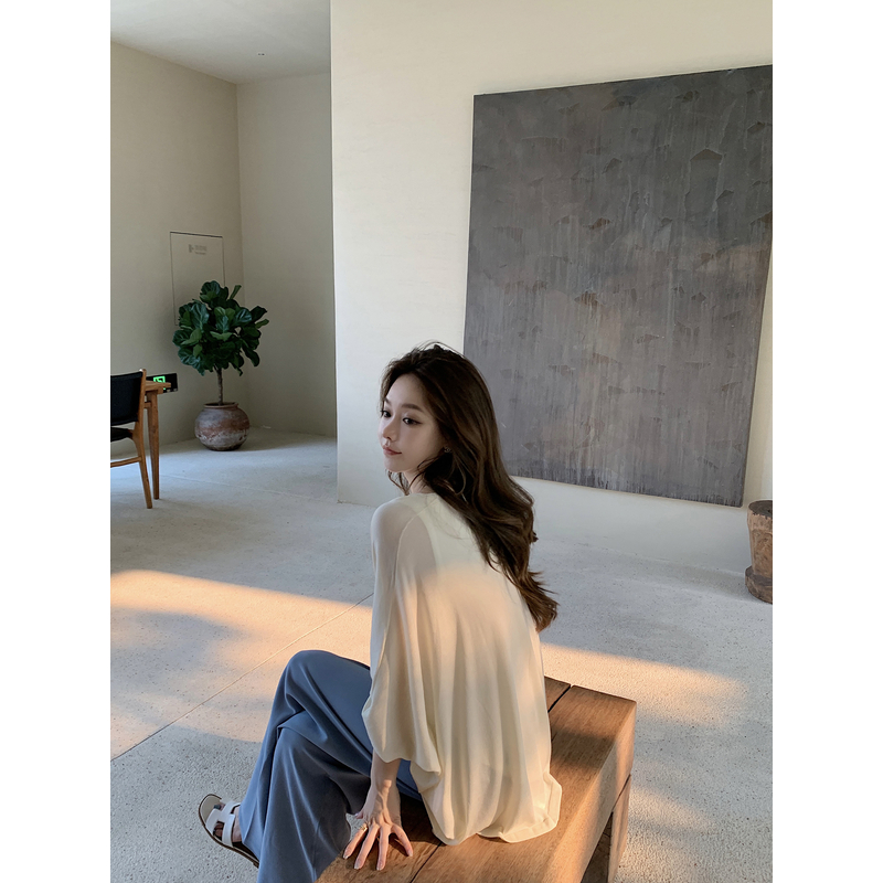 【LILYLIKES】镇店三醋酸天丝"日本三菱三醋酸莱赛尔薄款针织开衫