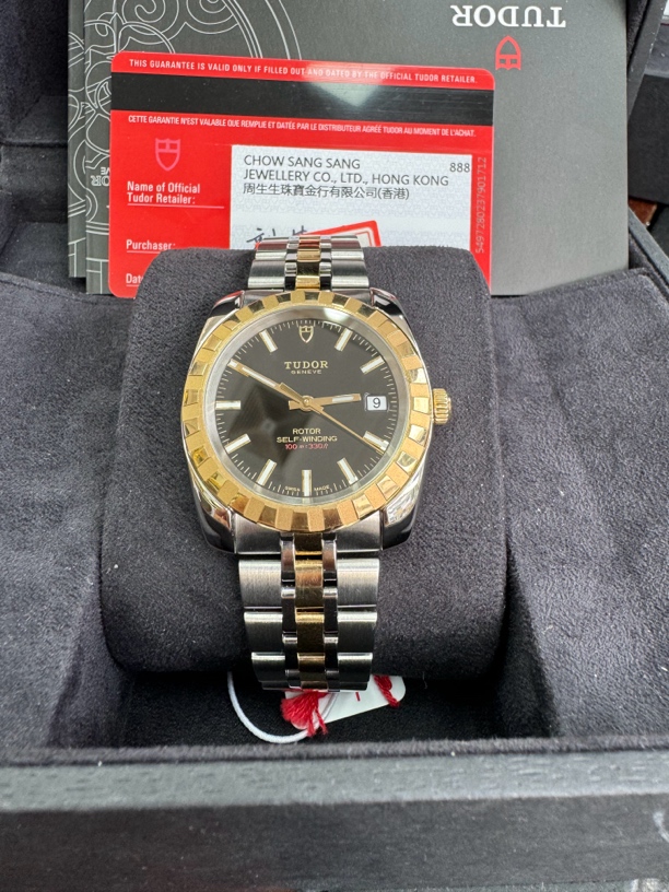 95新 TUDOR/帝舵 95新/帝舵经典/表径38mm/间18 k黄金/全套2018年
