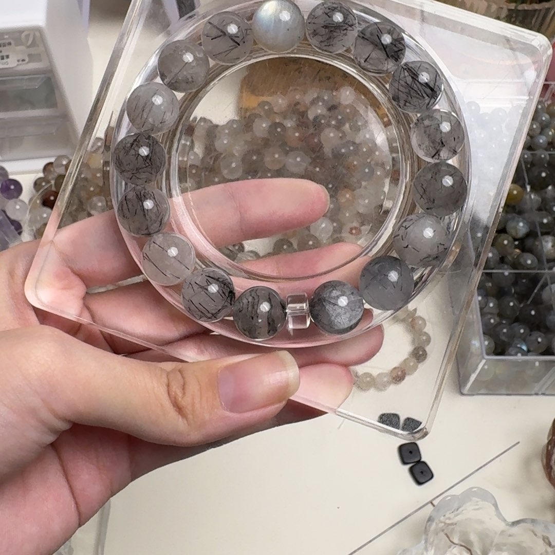 手链发晶未镶嵌diy自选