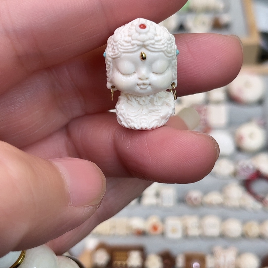 猛犸象牙手串/手链/手镯福利度母