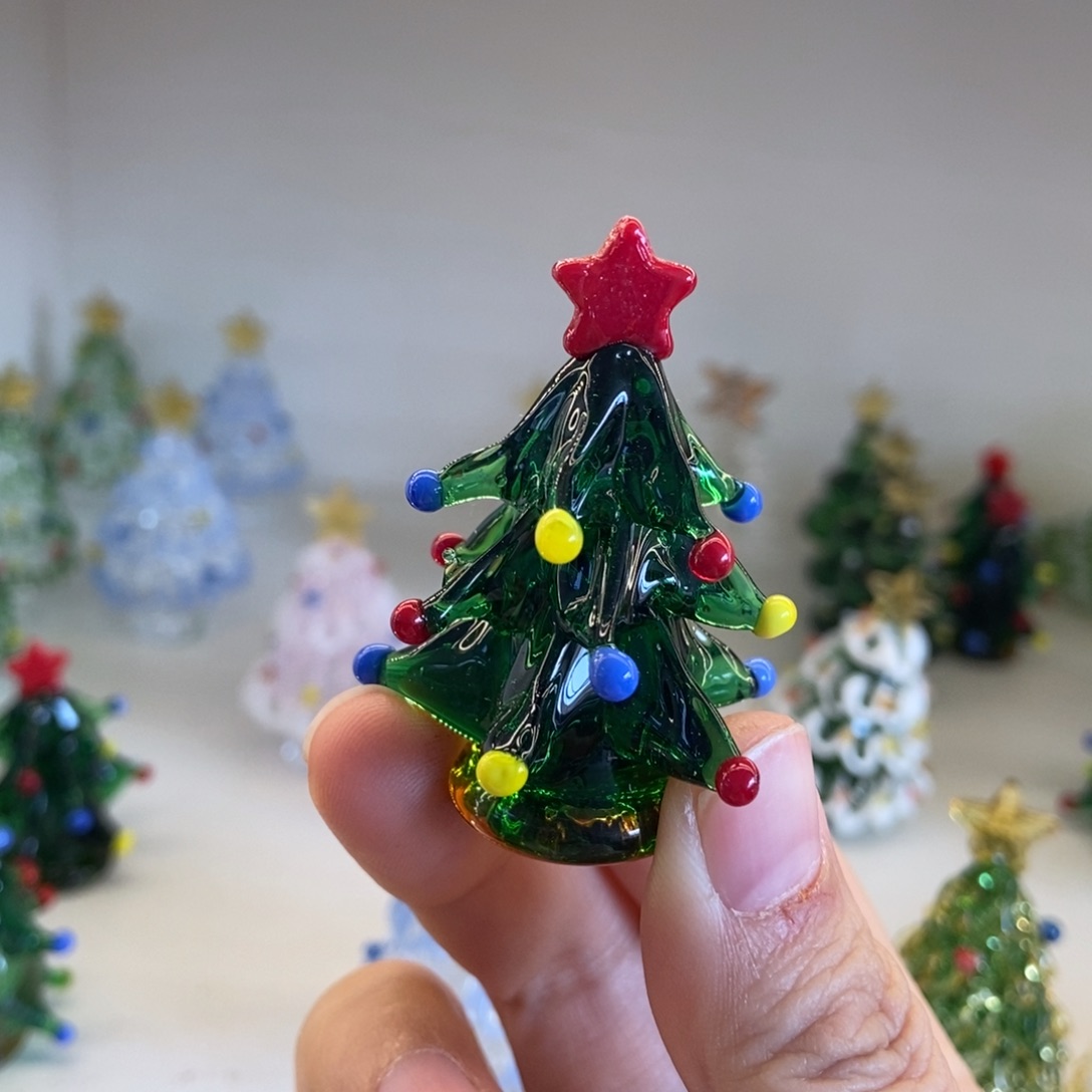 手工艺品琉璃红星