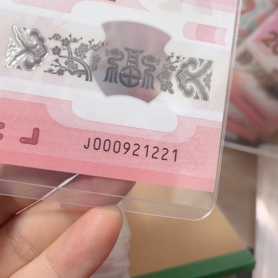 塑料2025年蛇年纪念钞靓号