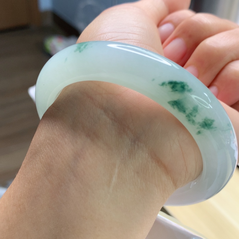 【闪购商品】翡翠手镯未镶嵌天然翡翠手镯