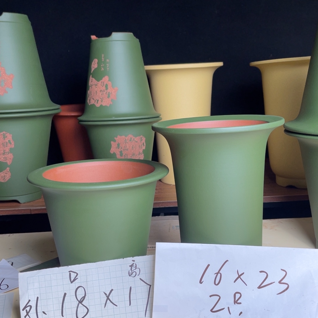 宜兴原矿紫砂花盆