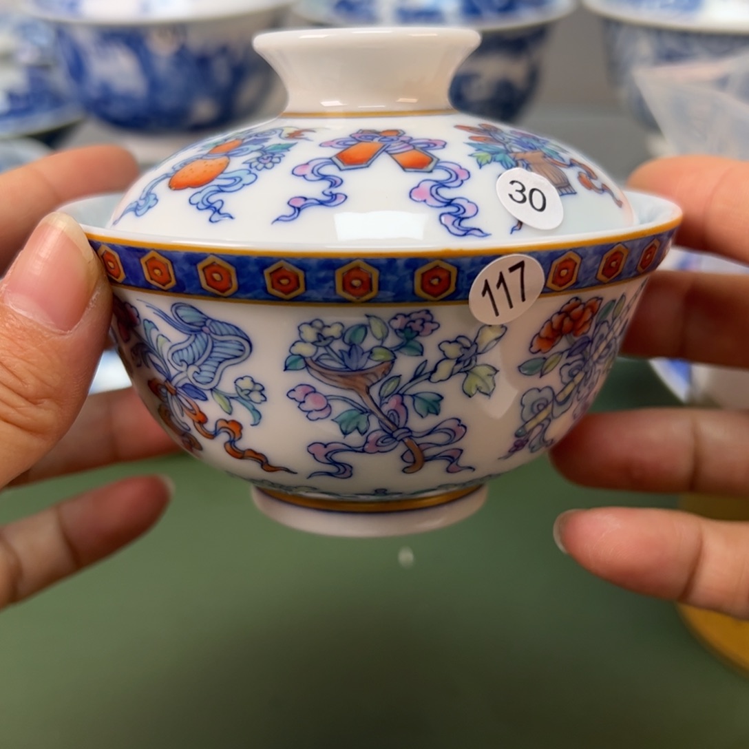 杯木木景德镇纯手绘茶具30