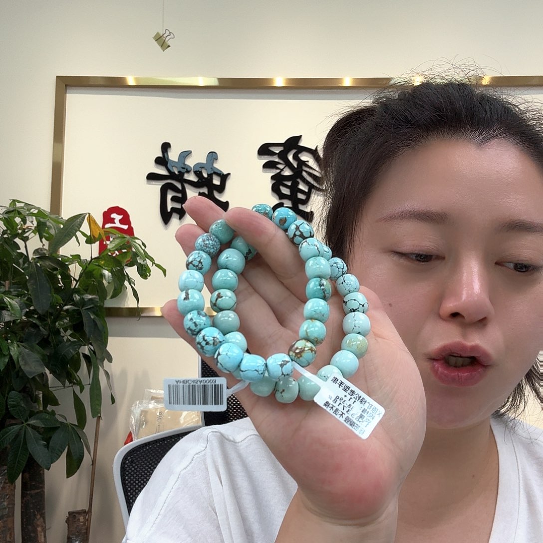 未镶嵌绿松石珠宝奇石30 多样性发货发其一