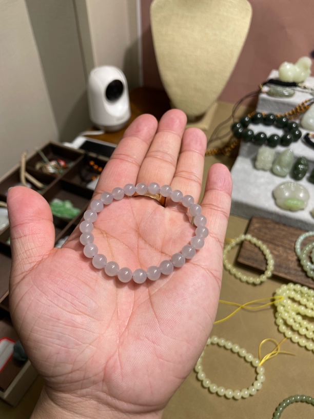 和田玉，烟紫，卡0.6