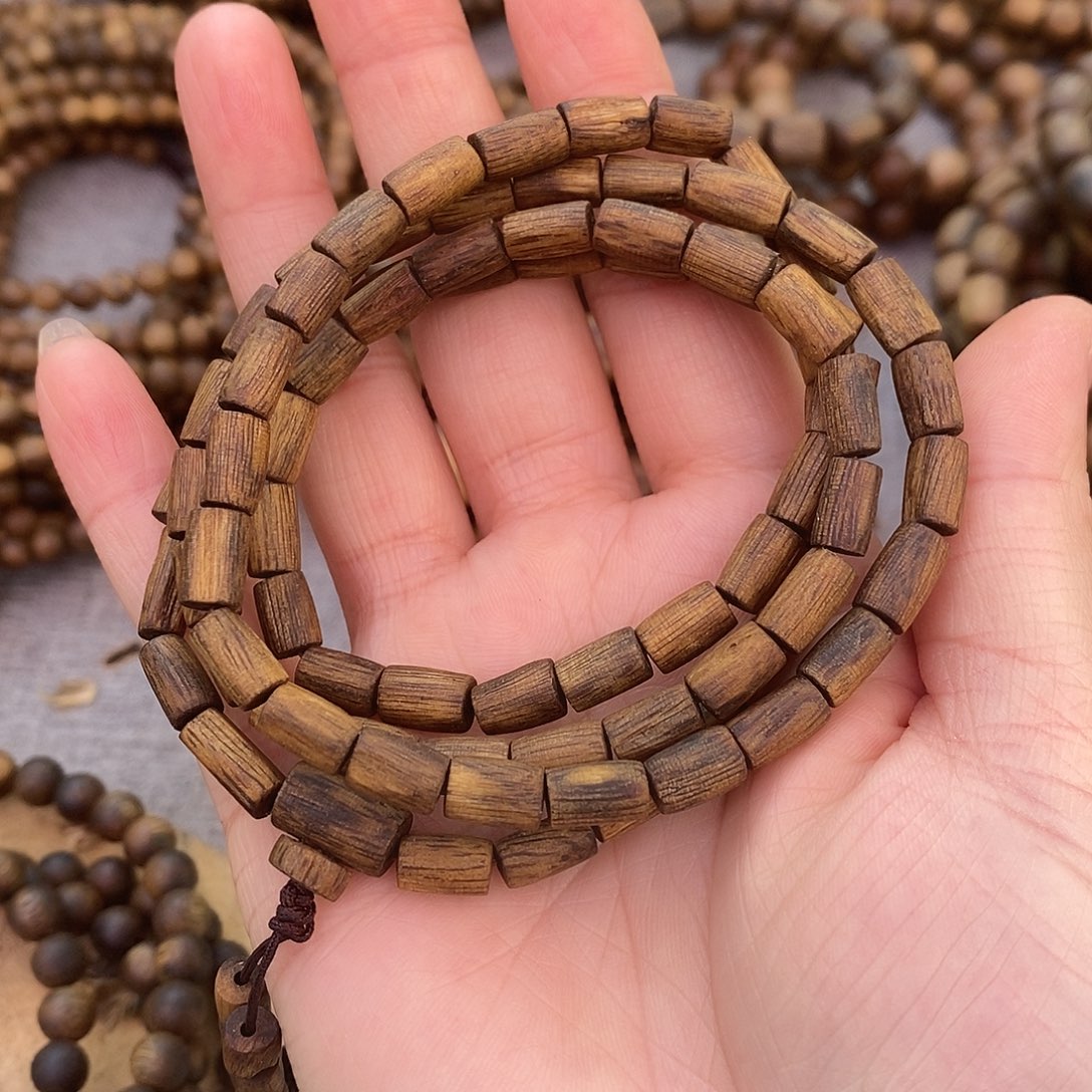 沉香手串桶珠多圈12多样性发一