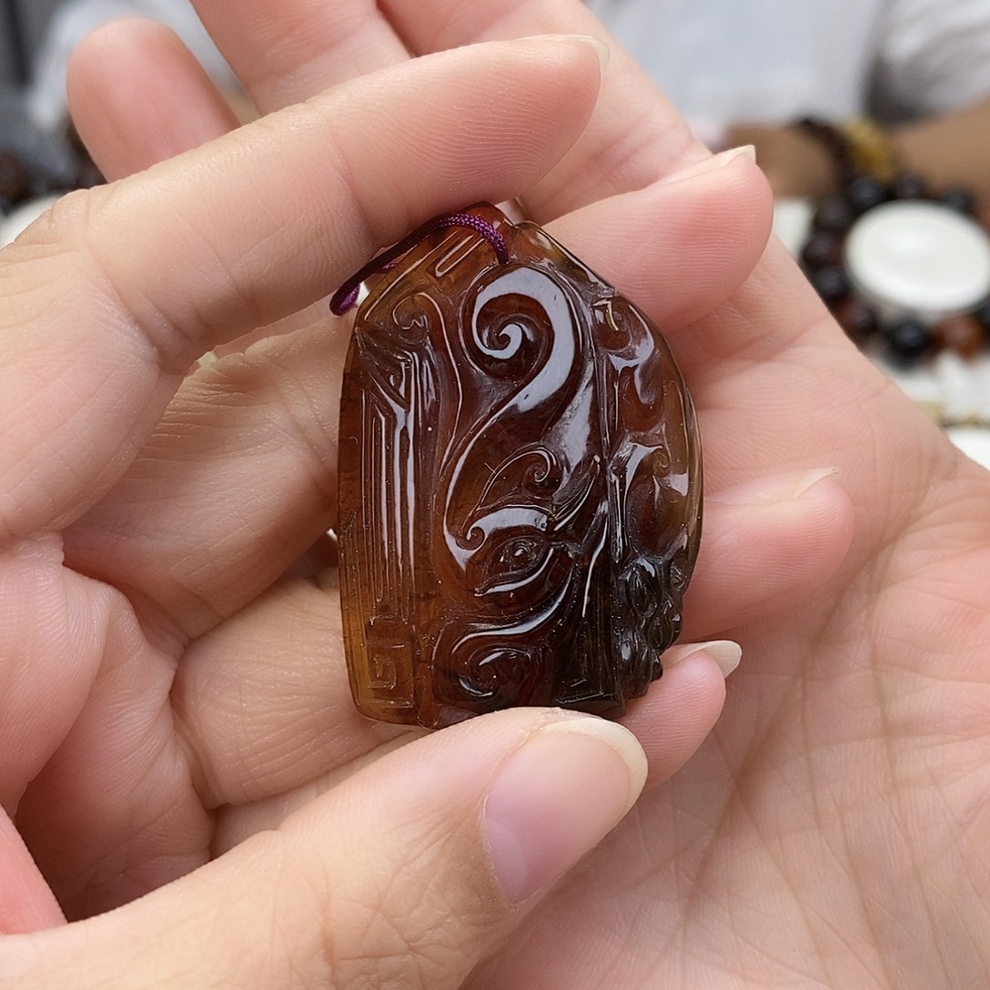 大***水琥珀未镶嵌裸石琥珀