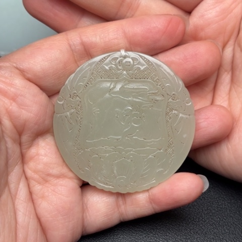 和田玉挂件未镶嵌盛***实