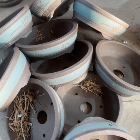 紫砂花盆100-10.。20.5-7