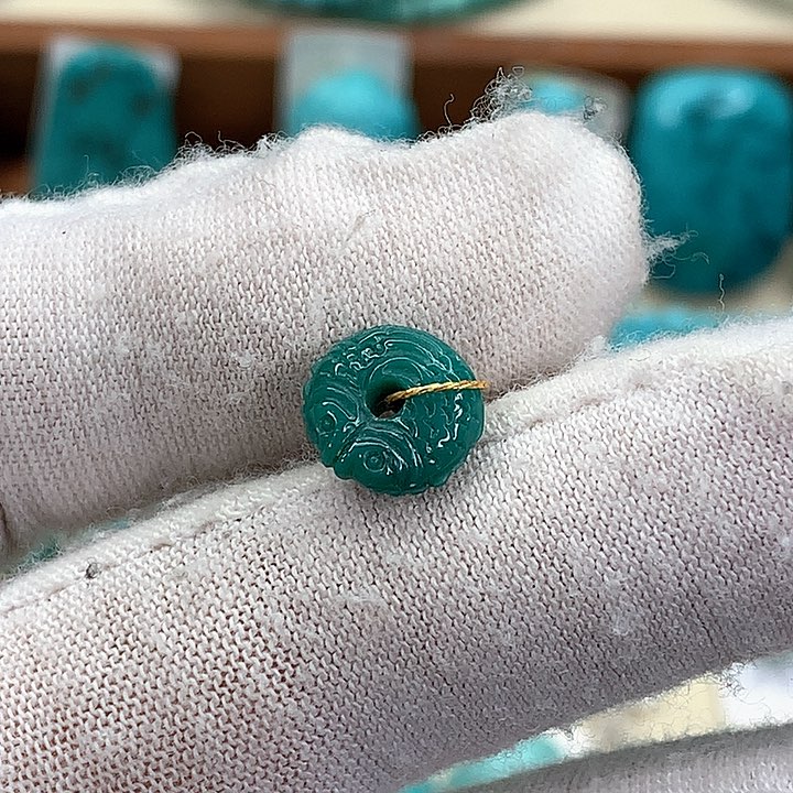 绿松石挂件未镶嵌