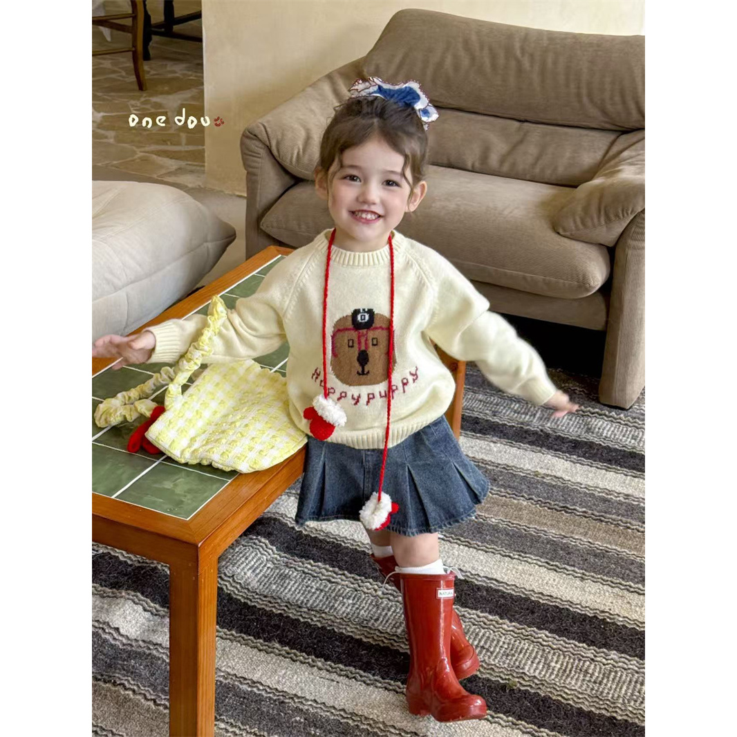 one豆·25秋~牛仔裙5153（童装）