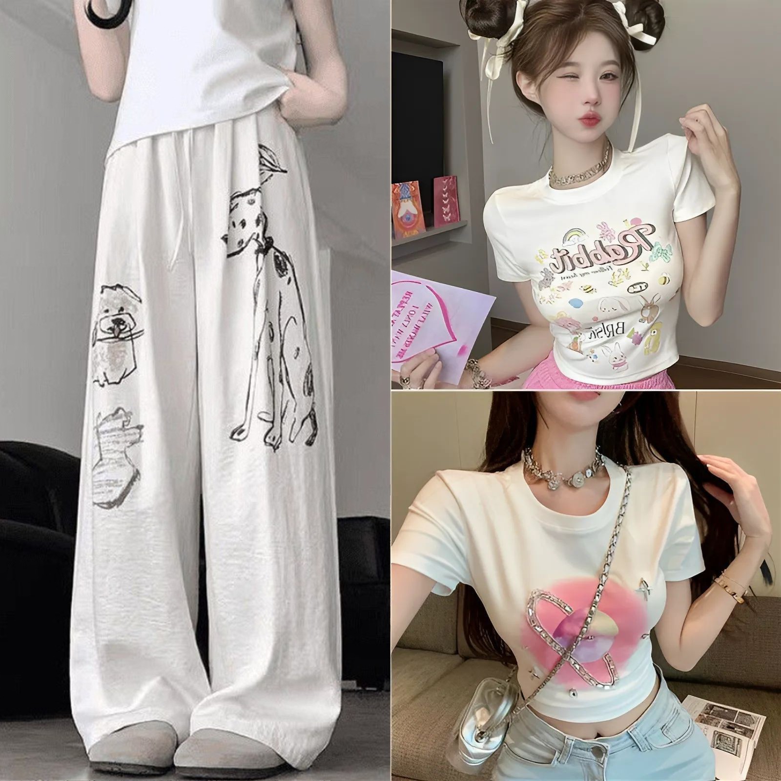 【下单规格有200个款式+图，自己挑选】【优质面料】女装时尚上衣裤子