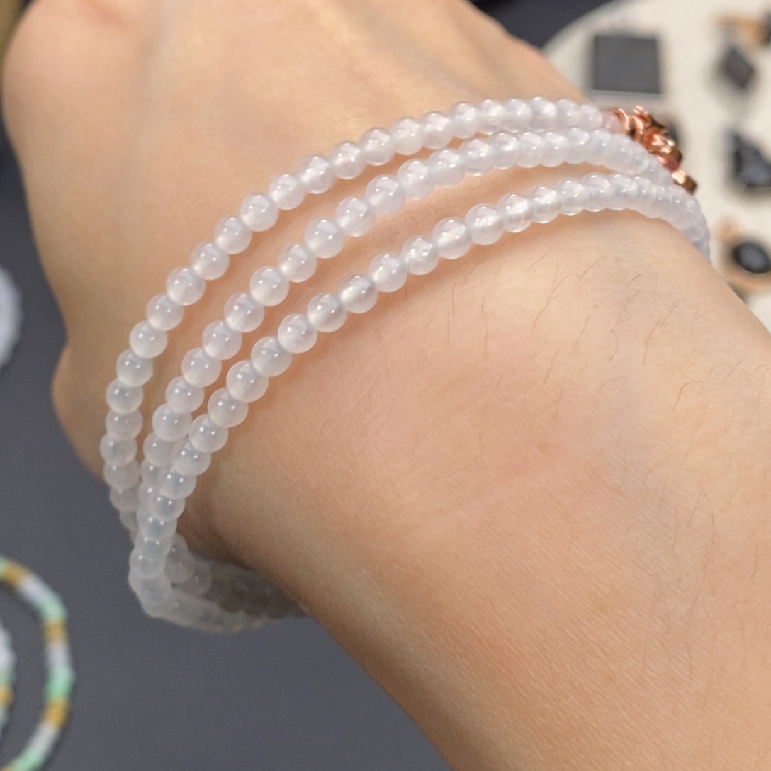 翡翠未镶嵌手链翡翠首饰