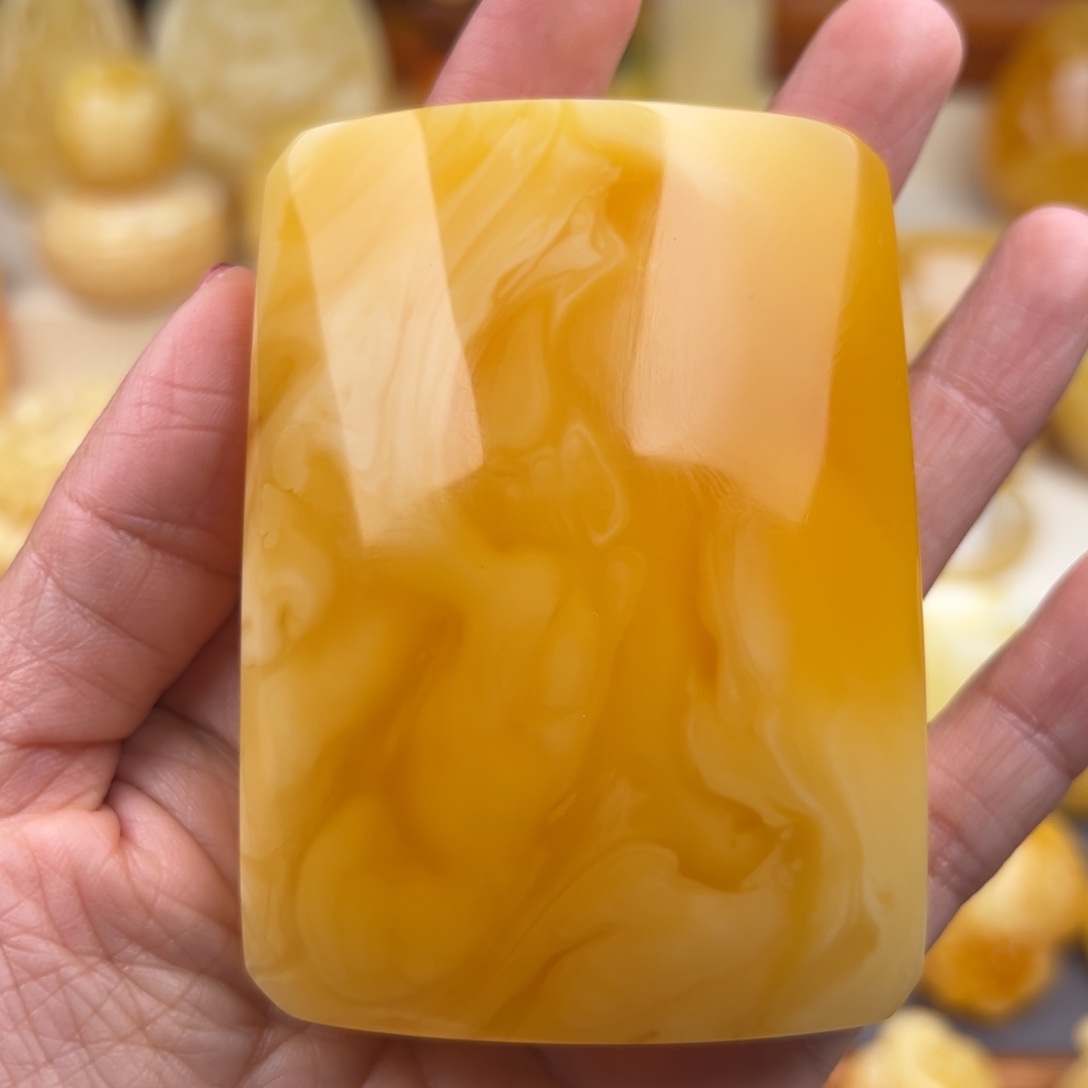 琥珀裸石未镶嵌高*纯天然琥珀蜜蜡无优化