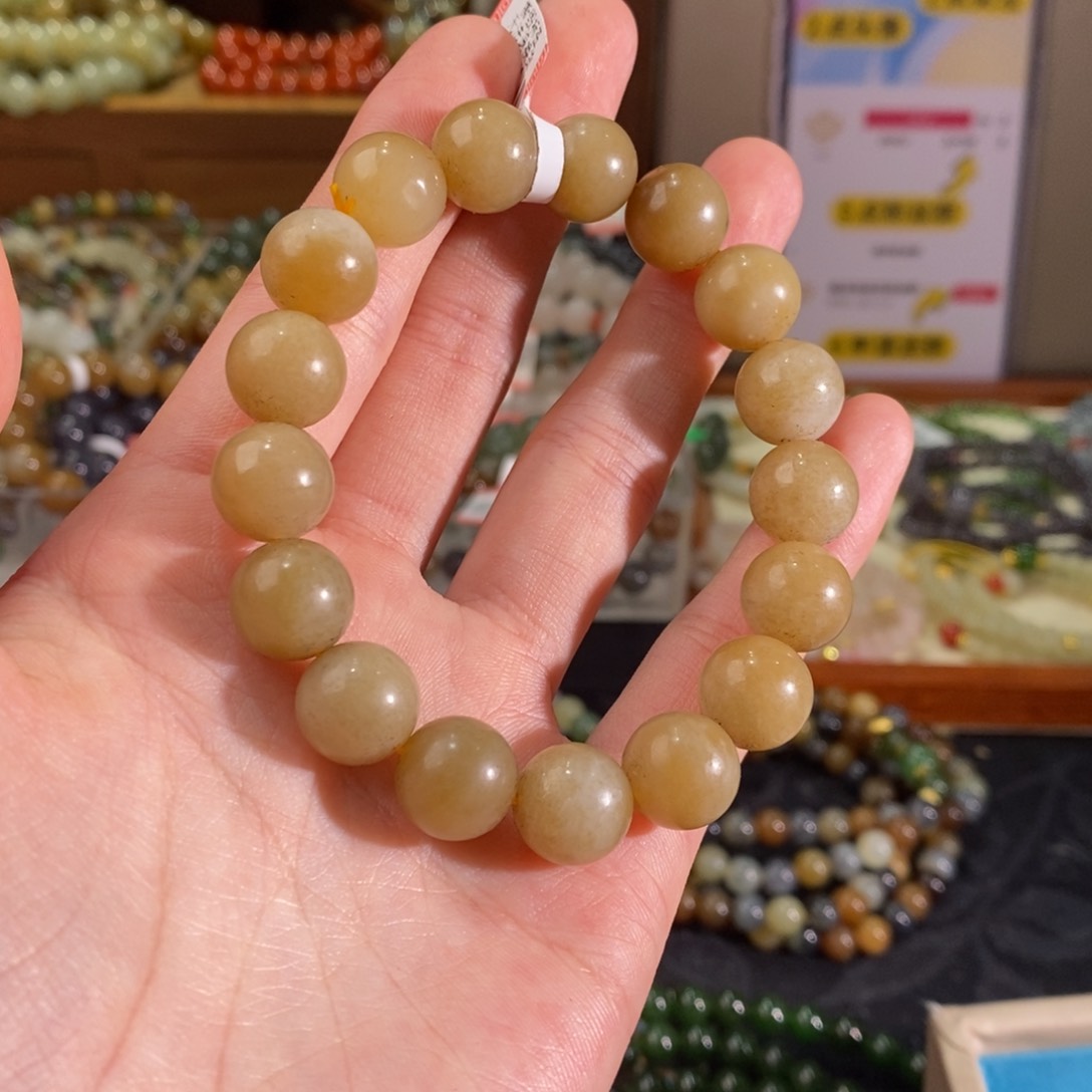 和田玉手链未镶嵌