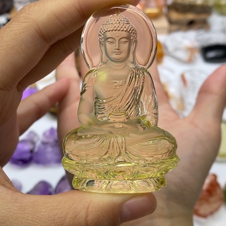 水晶颈饰未镶嵌活****行定制