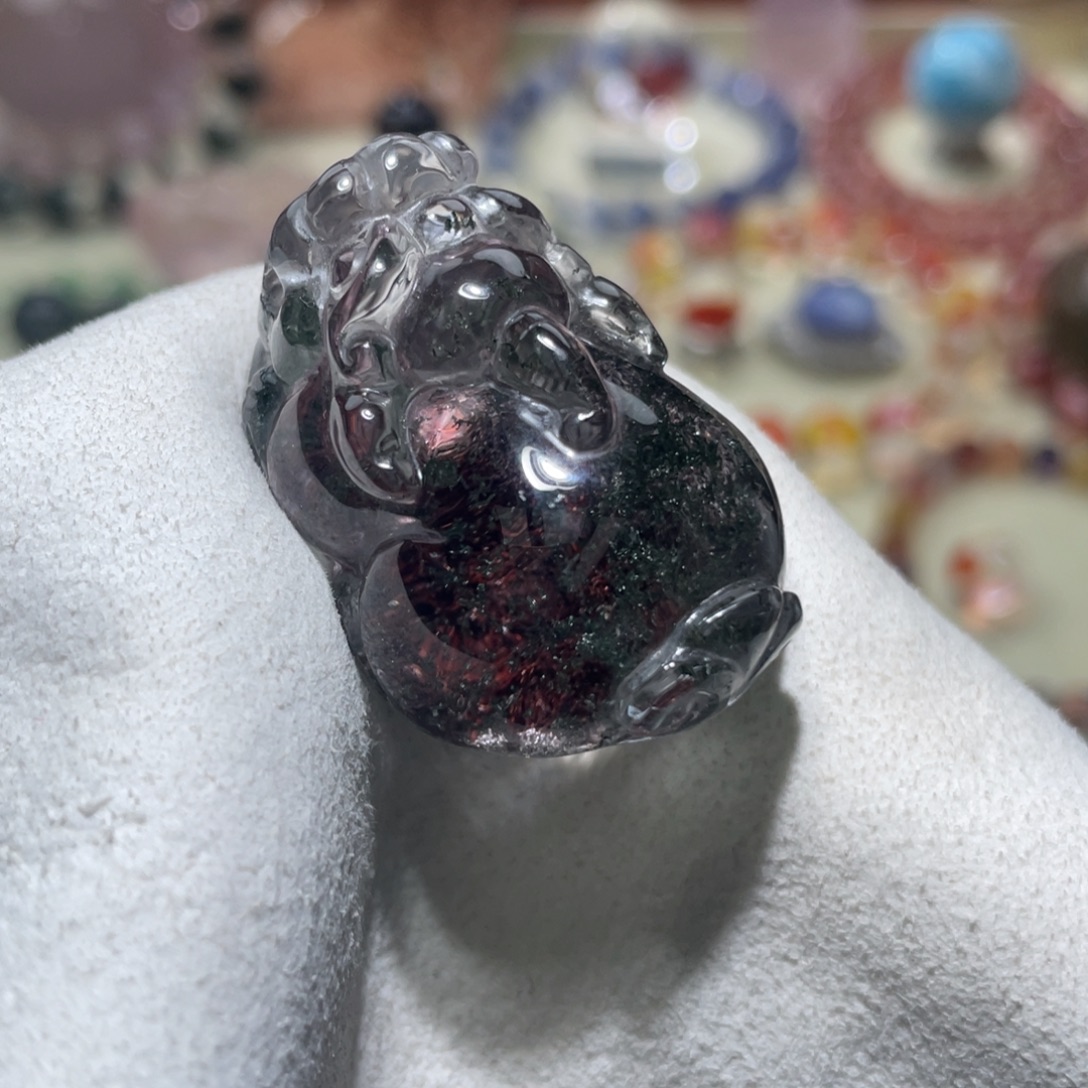 水晶吊坠(不含链)未镶嵌